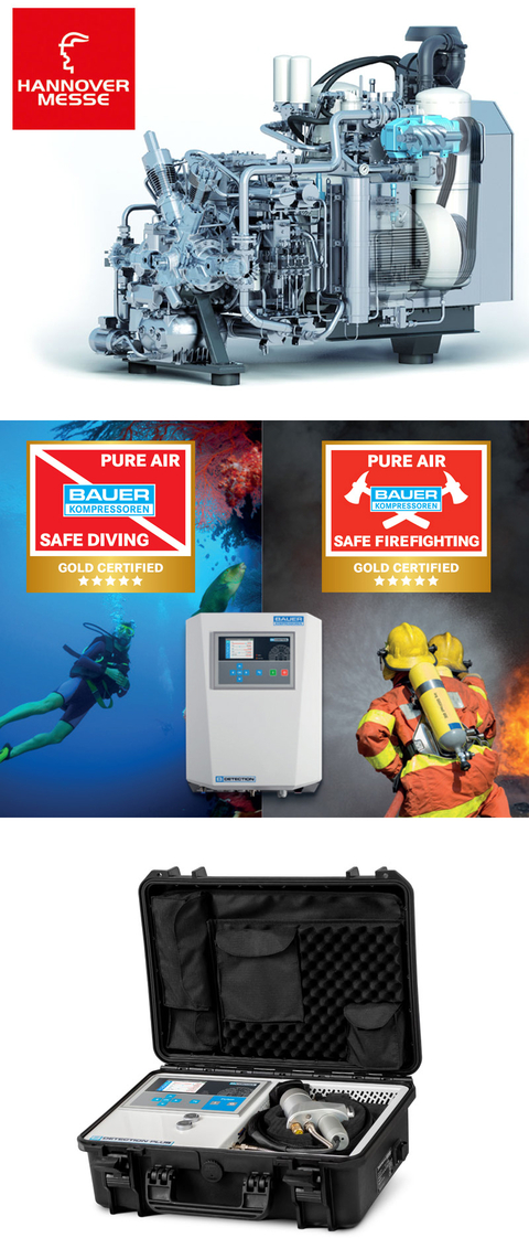 La nueva gama GIB-SP, BAUER PureAir, B-DETECTION PLUS