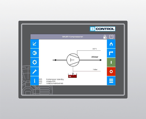 Écran utilisateur B-CONTROL III