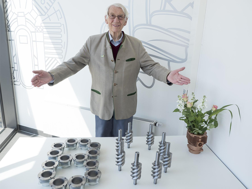 HEINZ Bauer celebrates his 80th birthday